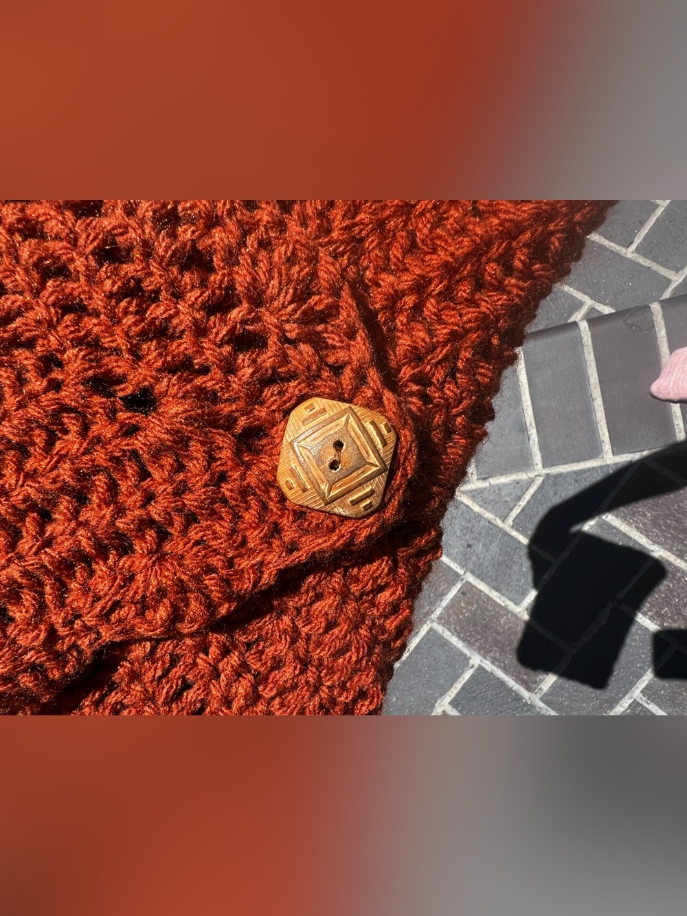 Hand Crocheted Custom Book Cover Book Sleeve for Traveling and Storage - Picture 10 of 16